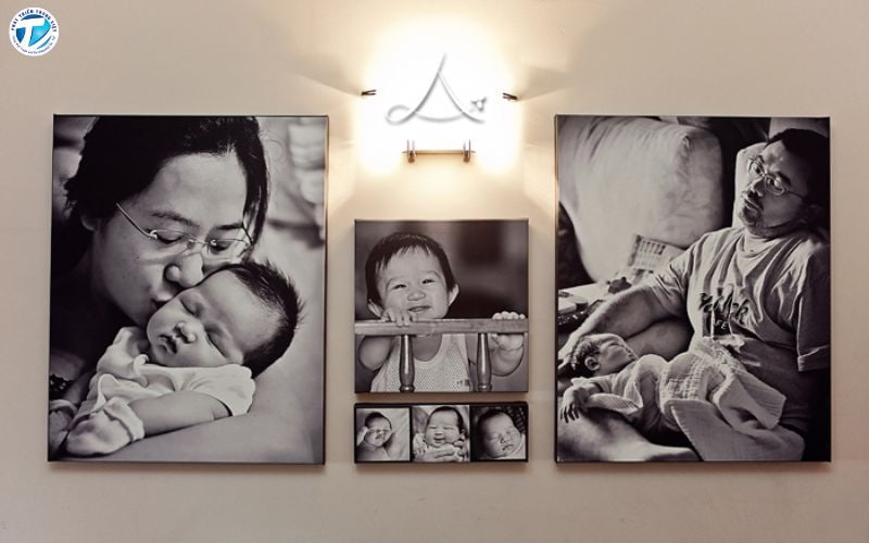 tranh canvas trang trí phòng ngủ